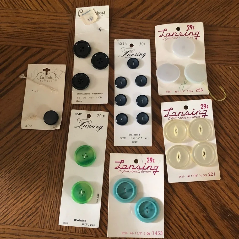 Vintage Button Assortment